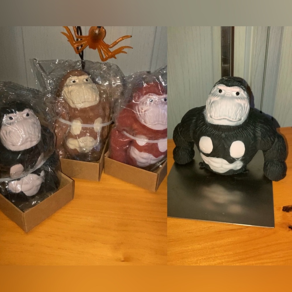 Fun Stretch Squeeze Gorilla Set Of 3